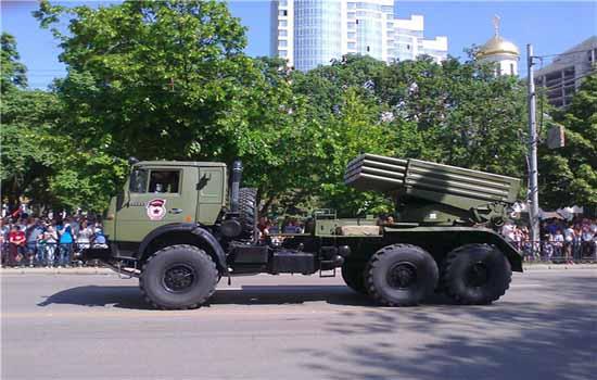Военные начали подготовку к праздничному параду в Ростове на Дону